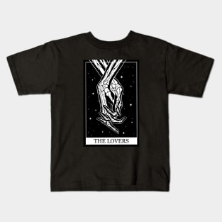 Modern Tarot card The Lovers Kids T-Shirt